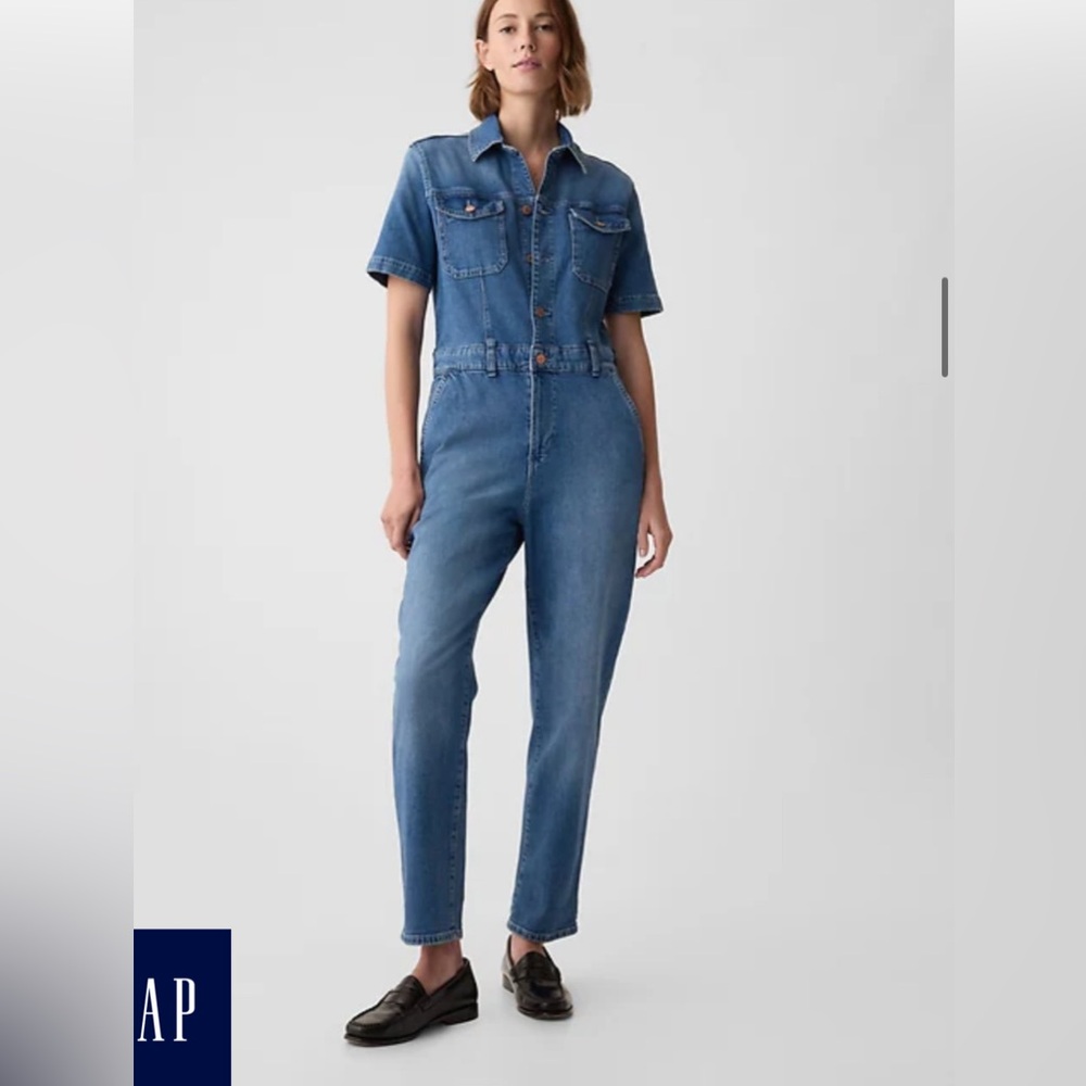 Gap Denim Jumpsuit